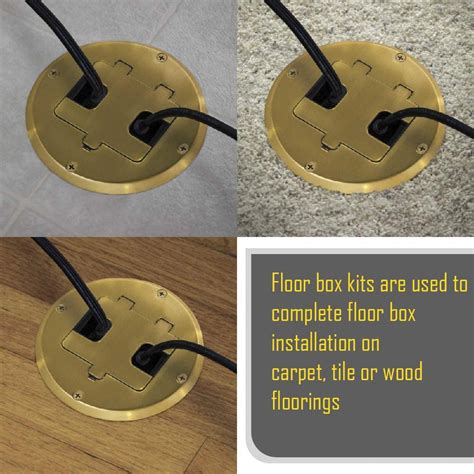 hubbell electrical outlet box|recessed in floor electrical outlets.